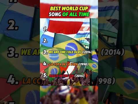 Best world cup song of all time ! 🎤🔥⚽ #music #soccer #worldcup #futbol