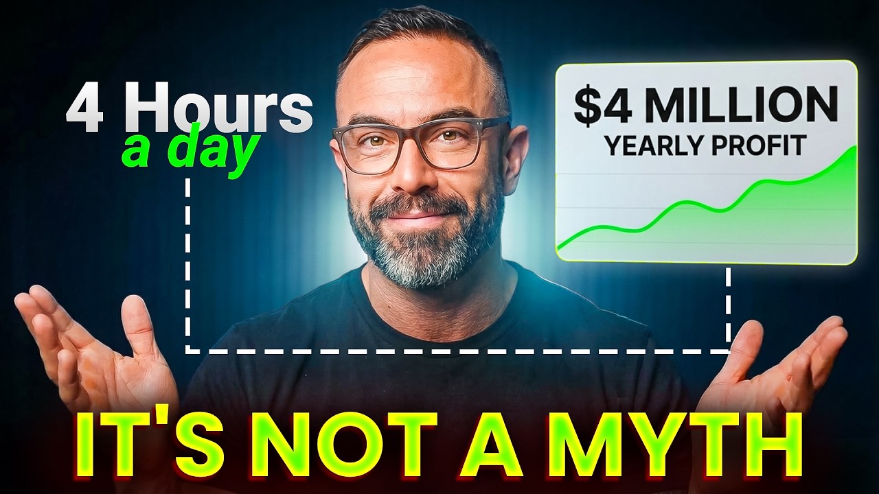 How I Built a $4 MILLION Business Working Only 4 Hours Daily