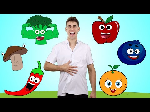 Fruits and Vegetables | Listen and Repeat English Fruit Names