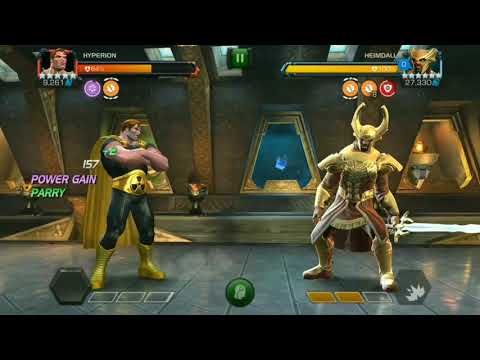 #hyperionvsheimdall EASY TO FIGHT WITH HEIMDALL (Uncollected boss)  HYPERION VS HEIMDALL