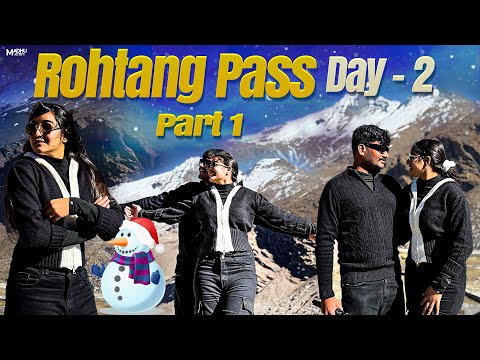 Manali Day 2 ❄️ | Snow, Love & Mountains 💙 | Telugu Travel Vlog