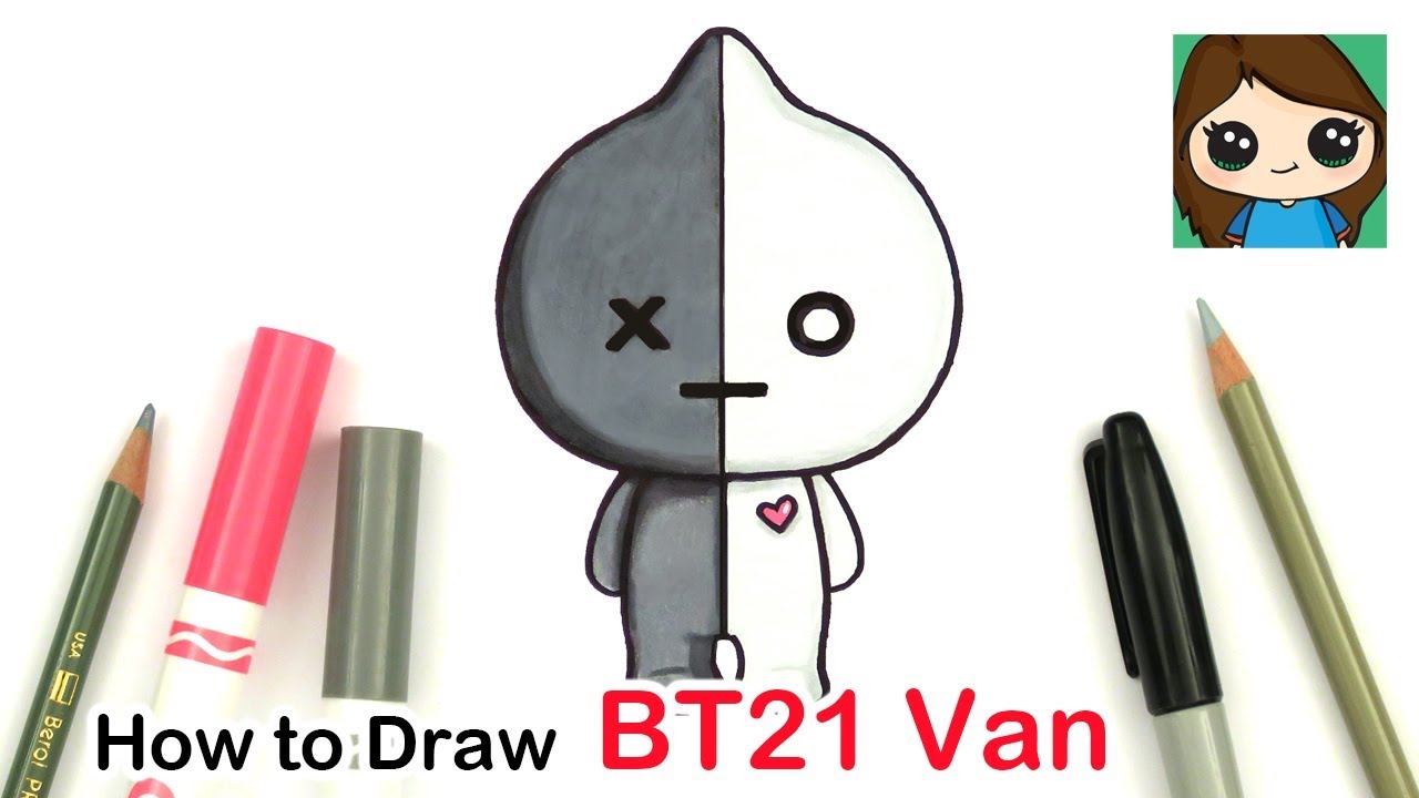 bts bt21 van