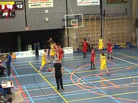 9 november 2012 Rivertrotters U16 1 vs Rowic U16 1 49 47 4th period
