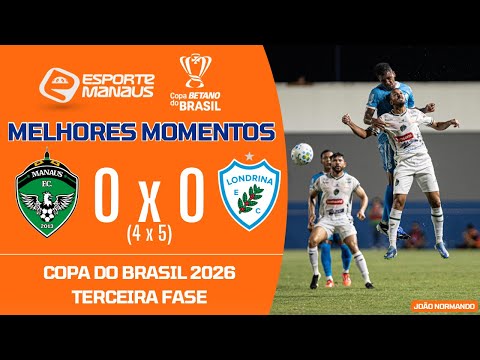 Manaus FC 0x0 Londrina