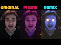 Guy Sings OMFG Hello Original Vs Phonk Vs Remix