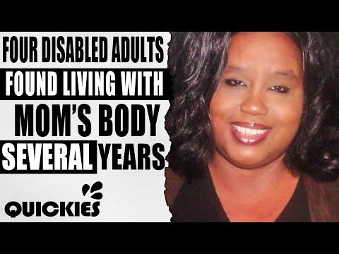Adult Children of Laronda Jolly still living in Home with Her Body Covered in Clothes