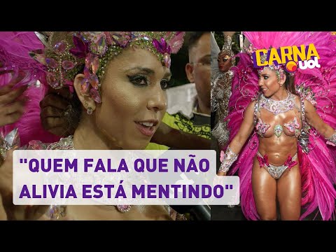 Mulher Melão diz que fazer sexo antes de desfile a ajudou a relaxar: 'Alivia'