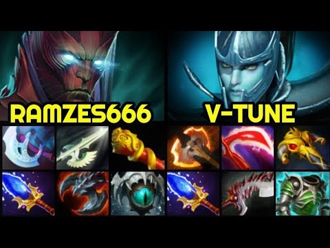 RAMZES666 Terrorblade Hard Game vs V-TUNE Phantom Assassin 7.27 Dota 2