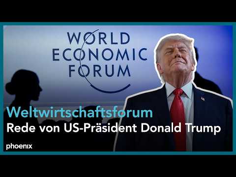 Weltwirtschaftsforum Davos: Rede von US-Präsident Donald Trump | 21.01.2026