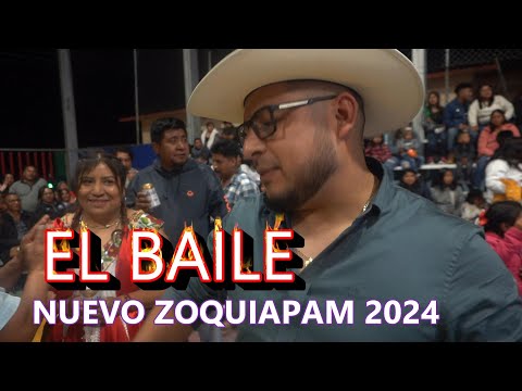 El Baile de 54 aniversario en Santiago Nuevo Zoquiapam 2024. Los Caminantes.