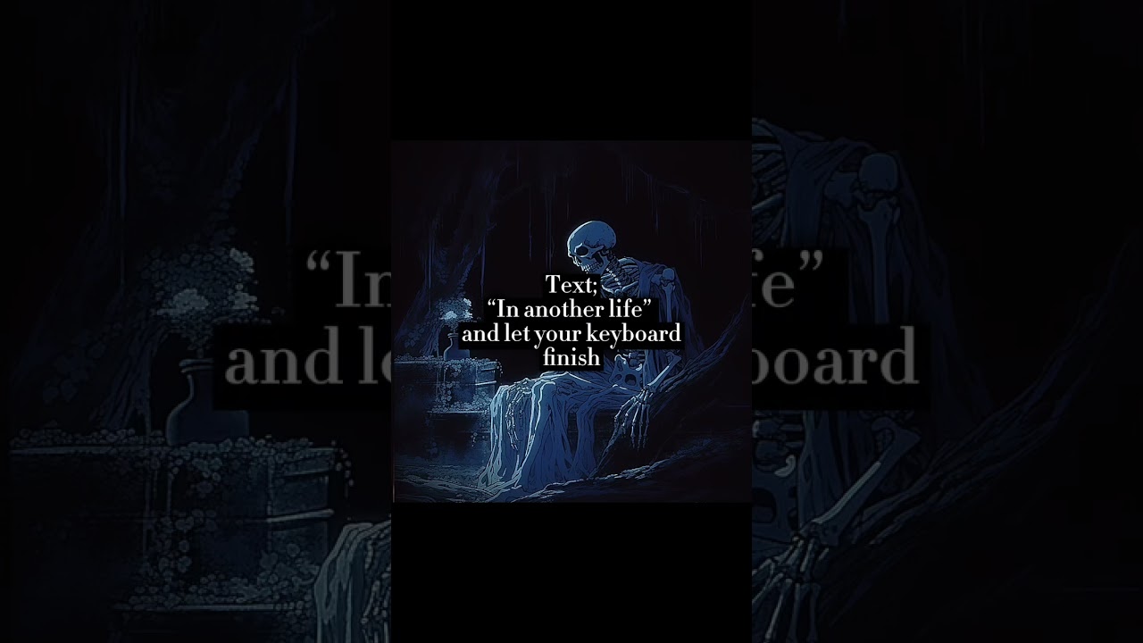 "In another life" but let ur keyboard finish it! [] Tiktok trend