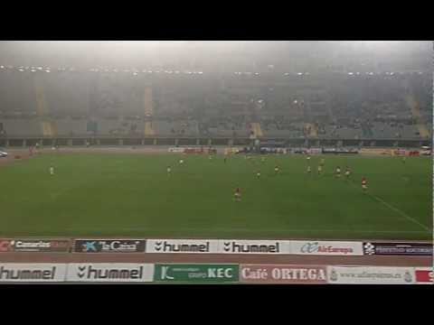 Celabracion y Final del partido U.D Las Palmas - Real Murcia.