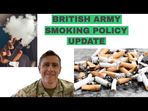 British Army Smoking Policy Update | Should You Stop Smoking Before Joining The Army
