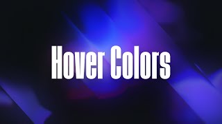 Hover Colors Extension