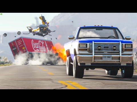 Will these Cars still Drive after Crashing? #168 - BeamNG Drive | CRASHdriven