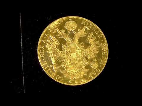 Austria 4 Ducats Gold Coin, Minted in 1915, Proof-Like Condition (0.4438 Oz)