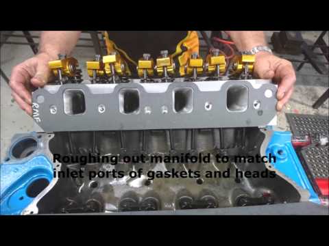 Ford 351 cleveland 393 stroker reconditioned motor