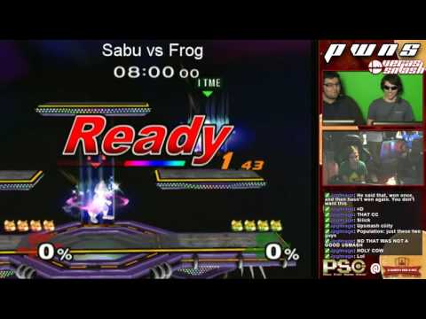PWNS 24 - Melee - Pools - Sabu (red) vs Frog (green)