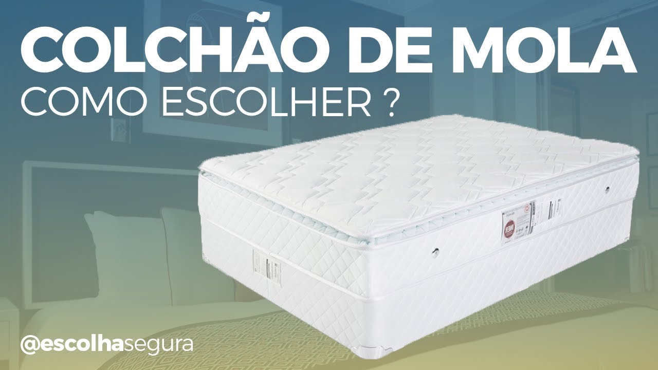 Watch Now Como escolher um COLCHÃO DE MOLAS | Explicação completa!! Como escolher um COLCHÃO DE MOLAS | Explicação completa!!