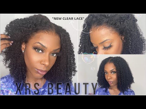 I’M*SHOOK*😱NEW KINKY CURLY CLEAR LACE WIG FOR BEGINNERS|INVISIBLE LACE|Xrsbeautyhair|Bodiedbykeira