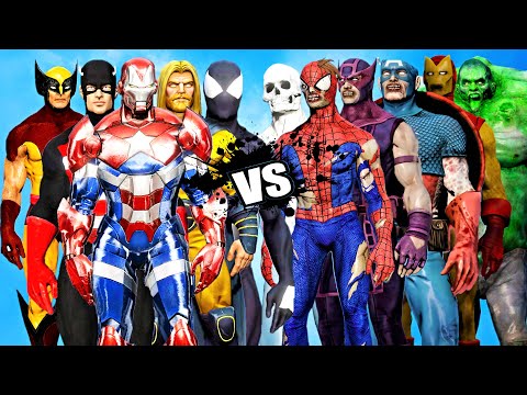 The DARK AVENGERS VS The AVENGERS ZOMBIE - Epic Battle