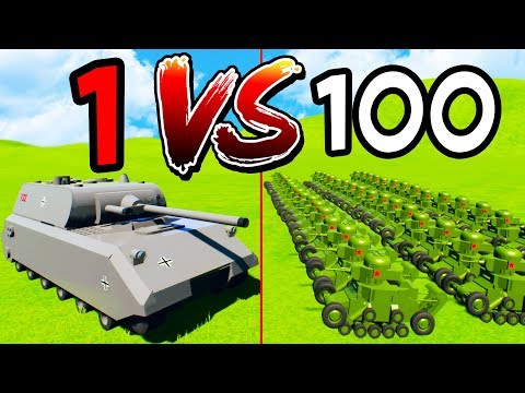 МАУС ПРОТИВ 100 МС-1 ► ЛЕГО WORLD OF TANKS В BRICK RIGS! ЛЕГО БИТВЫ ТАНКОВ! ЛЕГО ВОЙНА В БРИК РИГС!