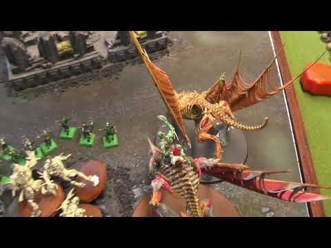 Warhammer Age of Sigmar Battlereport Flesh Eater Courts vs Kharadron Overlords