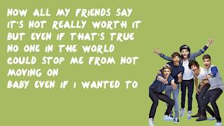 Nobody Compares - One Direction (Lyrics)