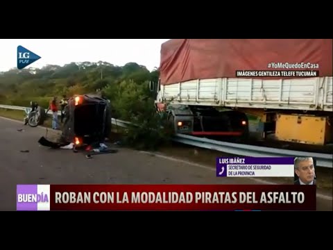 Tucumán: Robbery using the "highway pirates" method