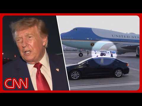 Missile threat against Air Force One prompted Trump's plane switch: Sources