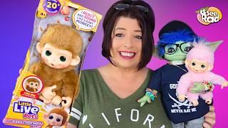 Little Live Pets My Baby Monkey Minis - Pepi Peach Demo & Comparison