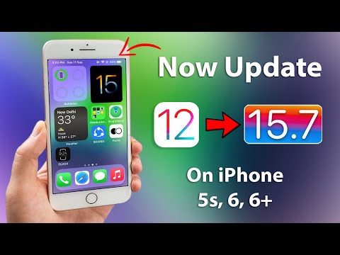 Update iOS 12 to iOS 15.7 🔥🔥 || Install iOS 15.7 on iPhone 5s, 6, 6+