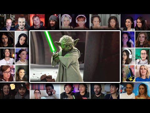 Yoda vs Count Dooku | Star Wars: Attack of the Clones (2002) Reaction Mashup