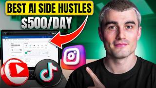 How to Make Money with the 3 BEST Automated AI Side Hustles ($500/day)