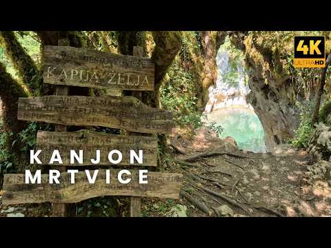 Kanjon Mrtvice - najčistija rijeka u Evropi