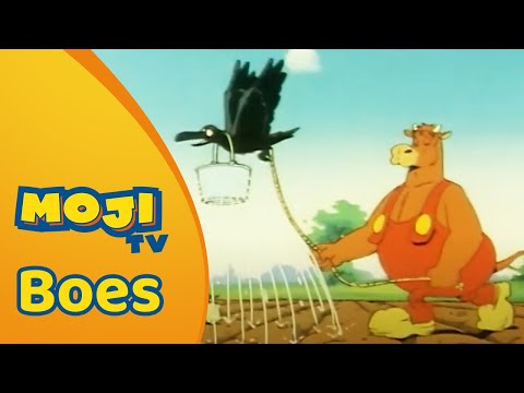 DE KRAAI VIND Z'N DRAAI 😶 | BOES 🐂 | Nederlandse Kinderseries | MojiTV