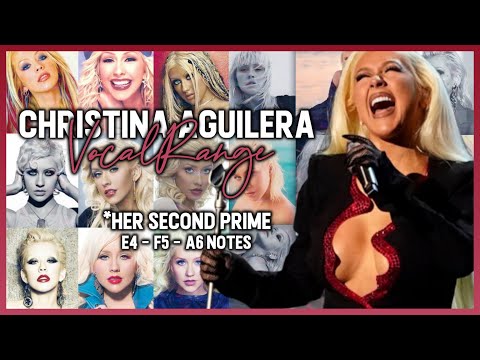 Christina Aguilera UPDATED 2022 Vocal Range | Chest Voice, Falsetto, Heady Mix!