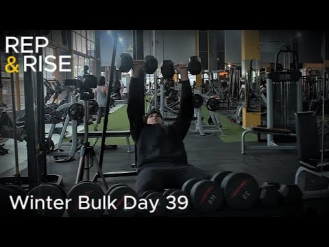 Winter Bulk Day 39 - Push | Chest - Shoulder - Tricep (ramadan workout day 2)