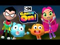 Cartoon Network Game On Overview Trailer Roblox Game With Teen Titans Go Gumball And More
