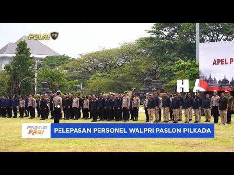 PELEPASAN PERSONEL WALPRI PASLON PILKADA POLDA JATENG