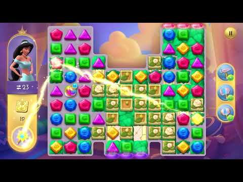 Disney Princess Majestic Quest Level 189 NO BOOSTERS - A S GAMING ✔