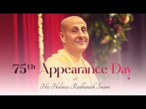 16 Days to the 75th Appearance Day of HH Radhanath Swami | Glorification by HG Krishnananda Pr