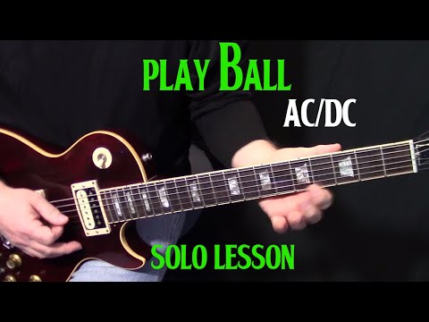 how to play the guitar solo to 