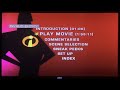 The Incredibles Collector S Edition 2005 DVD Menu Disc 1 DVD TV VIZIO
