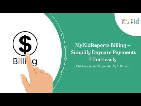 Setting up billing in MyKidReports