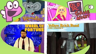 Old PC Game Night (Wheel of Fortune, Barbie House, Blinky Magician, Yellow Brick Road) - Panoots
