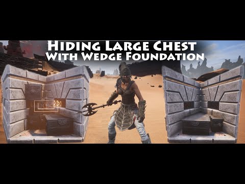 Hiding Large Chest With Wedge Foundation