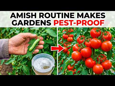 The 15-Minute AMISH Routine That Makes Your Garden PEST-PROOF