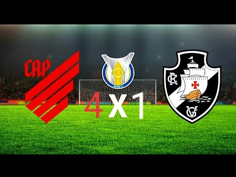 Athletico-PR 4x1 Vasco - Veja aqui Todos os Gols