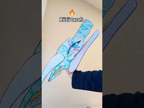 💙uihaHAHAHA☠️ Dragon puppet #dragonpuppeteer #ejderha #paperdragon #paperdragonpuppet #dragonpuppet